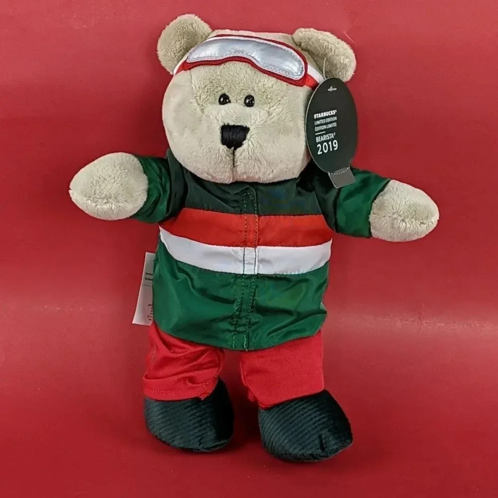 2019 Starbucks Ltd Ed Skiing Bearista 10 Inch